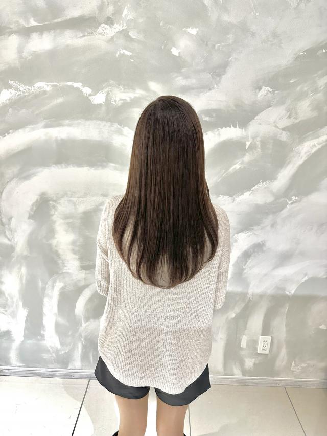 ストレートアイロンブロー(シャンプー込)