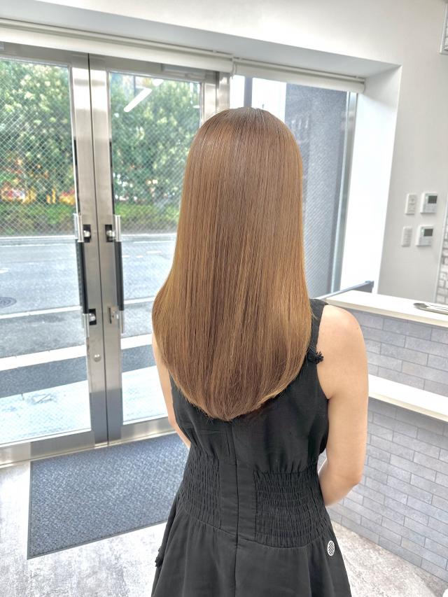 《ブリーチ毛、ハイダメージ毛対応》ネオメテオストレート+ 《くせ毛対策》ゴッホ.トステア毛髪再生バービートリートメント
