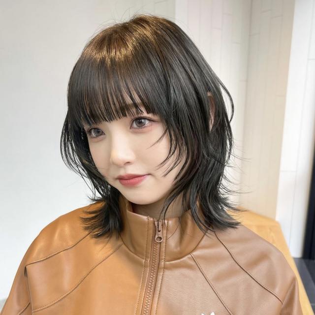 【10/6 18:30〜】ウルフミディアムカット🐺【5cm以上切らせて頂ける方限定】【カラー・トリートメント無料🌟】
