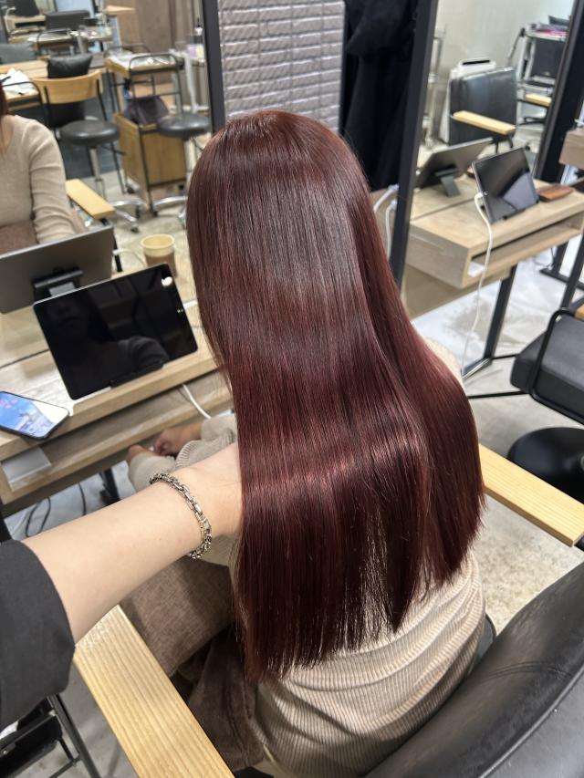 【❗️限定価格❗️】カット➕うる艶カラー🔅トリートメントメント付き