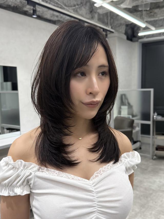 レイヤーカット+艶感トリートメント✂️ (10代20代レイヤースタイル限定)