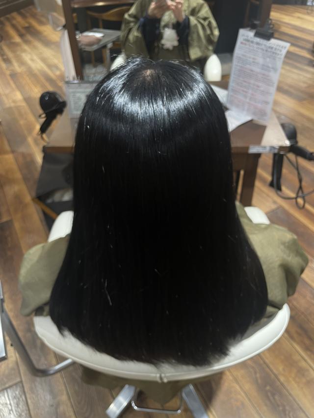 ꒰ 平日営業後カラーモデル ꒱
color + 4step treatment