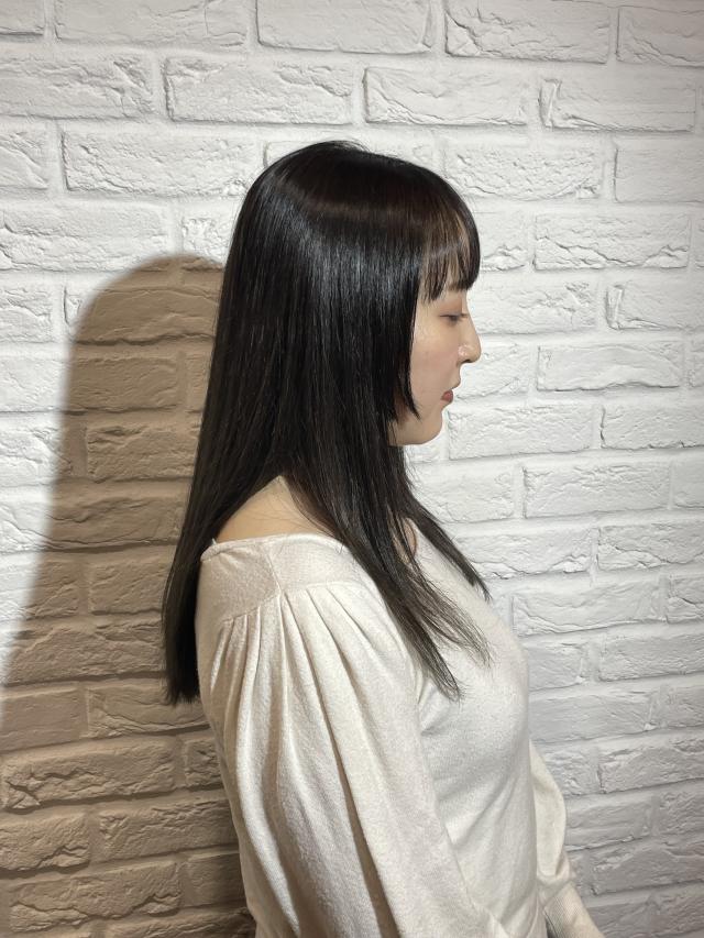 ꒰ 土日営業後カラーモデル ꒱
color + 4step treatment