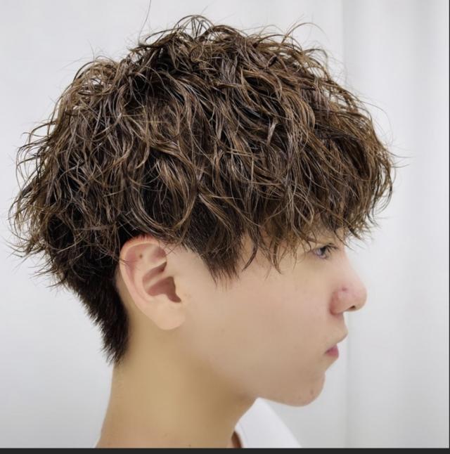 【メンズカット+パーマ】【初回20%off】
