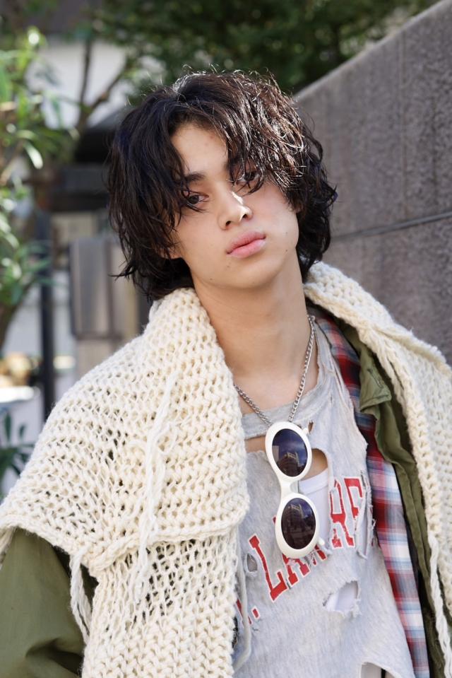メンズカット&パーマ ※ブリーチ毛には不可 フェード不可