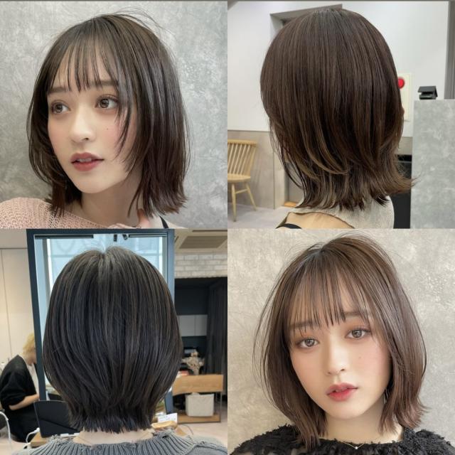 6/4 20:00~ ワンカールで可愛い🩵レイヤーボブorショートカット+トリートメントのモデルさん大募集✨