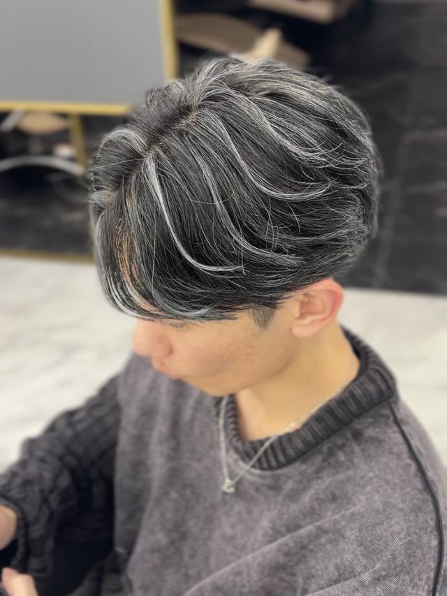 話題沸騰!メッシュキャップハイライト+3stepトリートメント