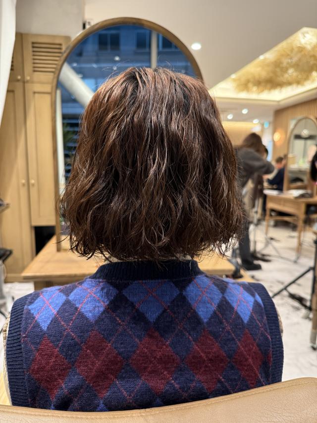 カット&パーマ