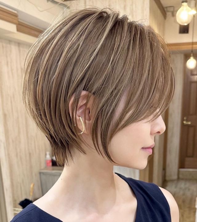 🍇 ショートグラデーションカット + トリートメント🍇