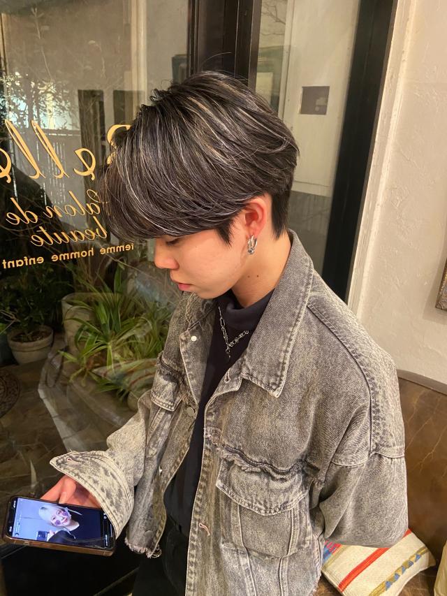 【🔥本日限定🔥】men'sカット⚡️どのレングスでも可能🌟営業後のご案内になります💫シースルーマッシュ⚡️