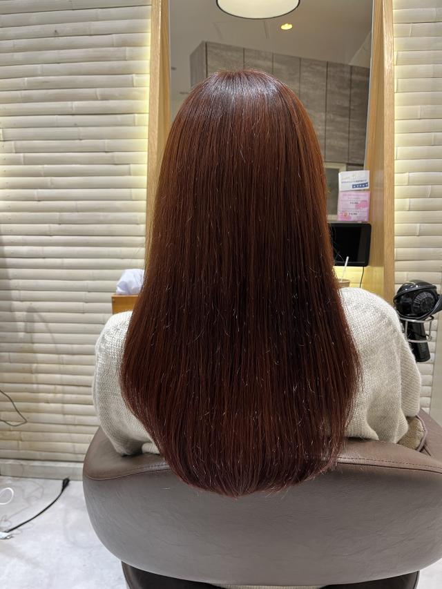 ロングヘアカットモデル