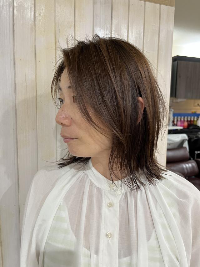 カットモデル【ミディアムヘアー】