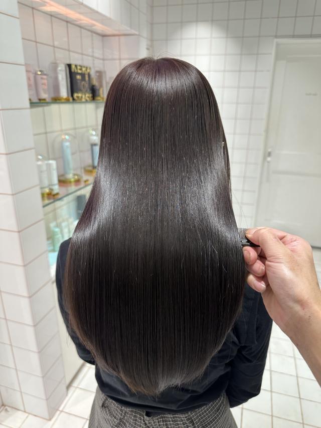 【✨ブリーチ毛可能✨】美髪酸性ストレート(縮毛矯正)×似合わせカット×似合わせカラー×TOKIOクイックトリートメント