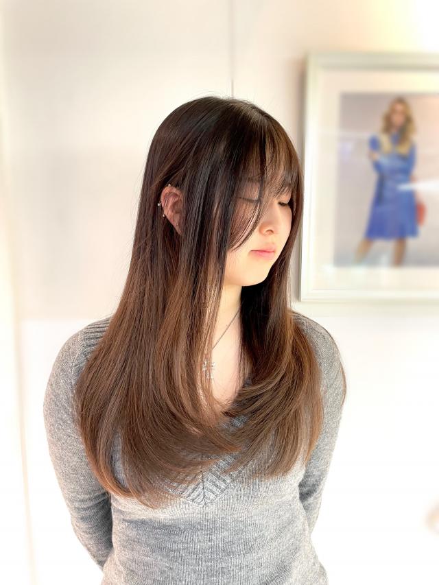 🪐表参道カット無料✂️ロングレイヤーモデル募集/月曜限定!