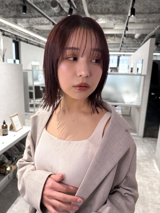 ¥6600→¥0 "小顔似合わせカット"ボブ