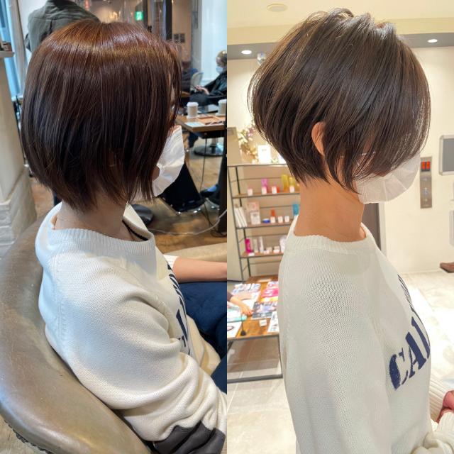 🫧ダメージ集中ケア🫧似合わせカット+艶髪トリートメント【ショートヘアに挑戦したい方限定クーポン】