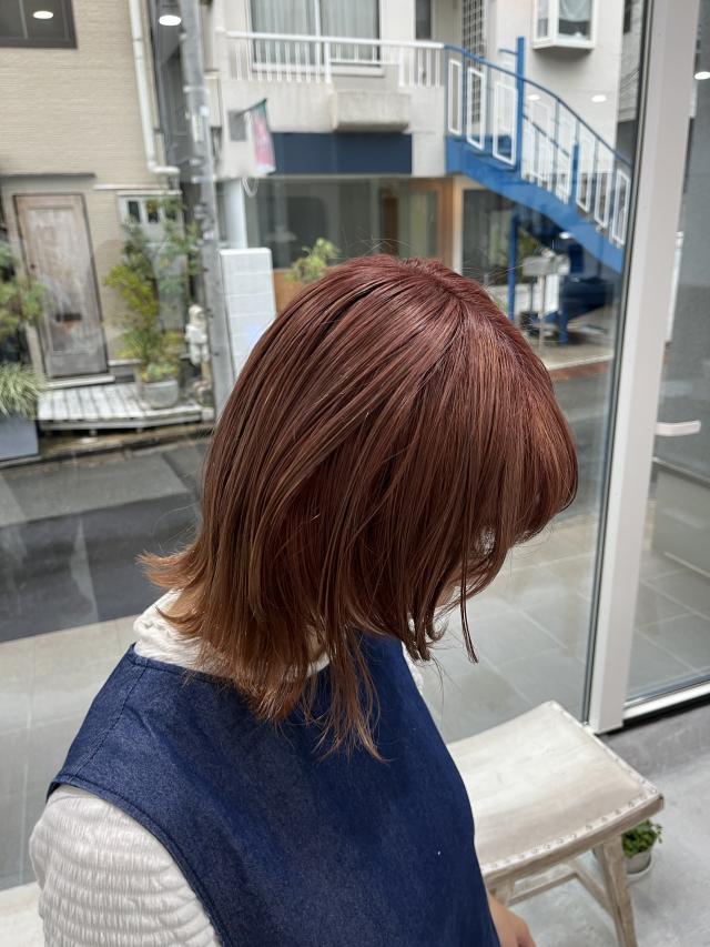 ブリーチ+カラー