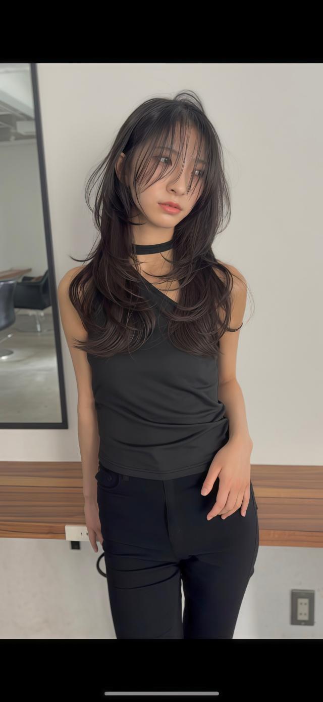 レイヤーカットのモデル