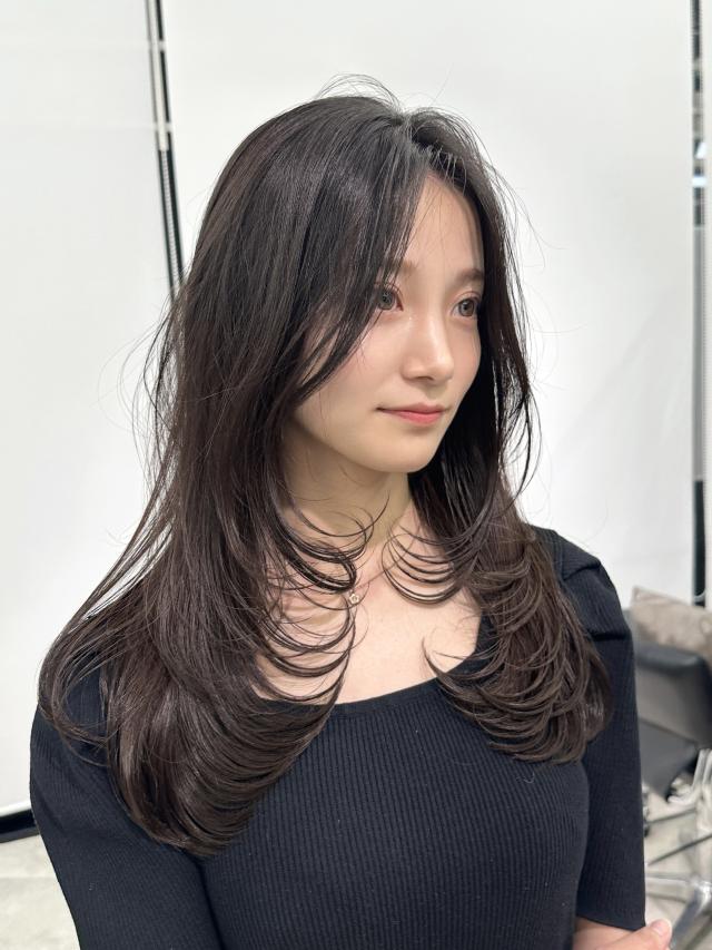 ワンカールで可愛いレイヤーカット