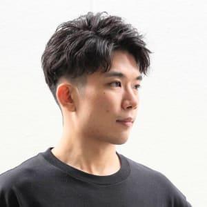 ツーブロックベースメンズカット+ヘッドスパ¥5500