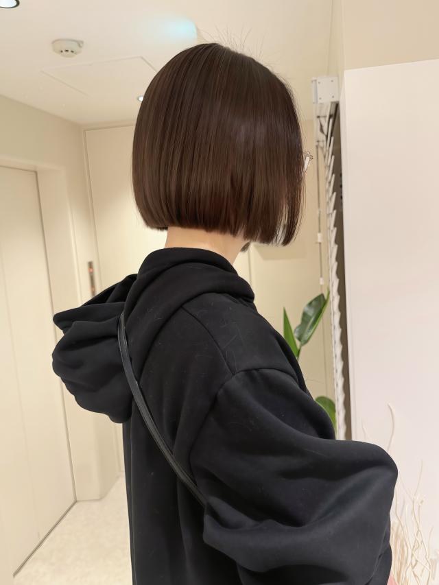 切りっぱなしボブの撮影モデル様募集!料金無料です✨