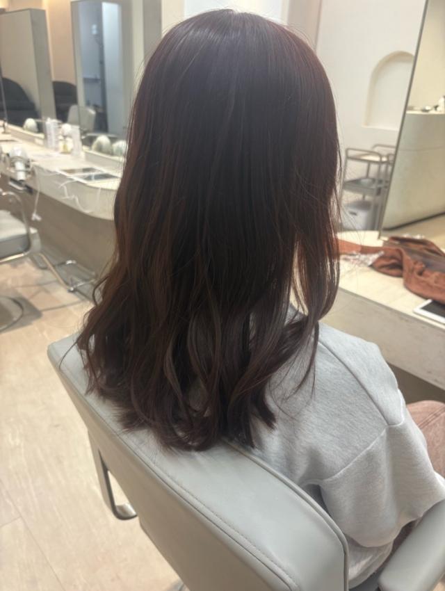 平日19:00~限定❣️髪質改善トリートメント+コテ巻きorストレートスタイリング𓂃🫧