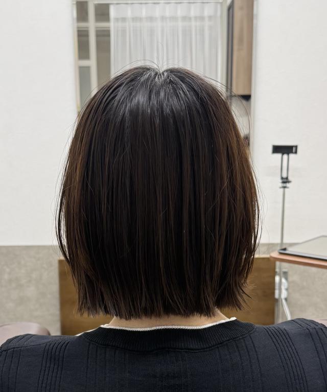 (ボブスタイル、ボブスタイルにしたいモデルさん)カット+活性ケラチン髪質改善トリートメント✨
