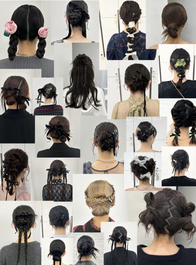 ヘアアレンジ/巻き髪