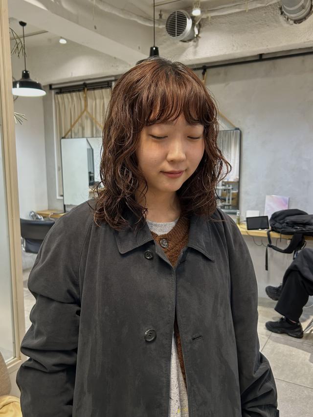ニュアンスパーマ+オージュアクイックトリートメント
