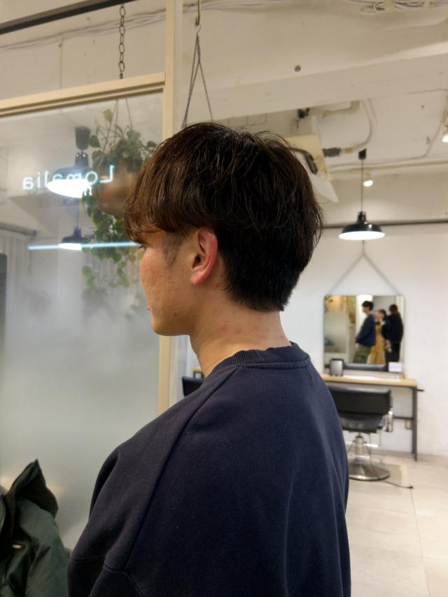men's cut 炭酸シャンプー付きクイックスパ