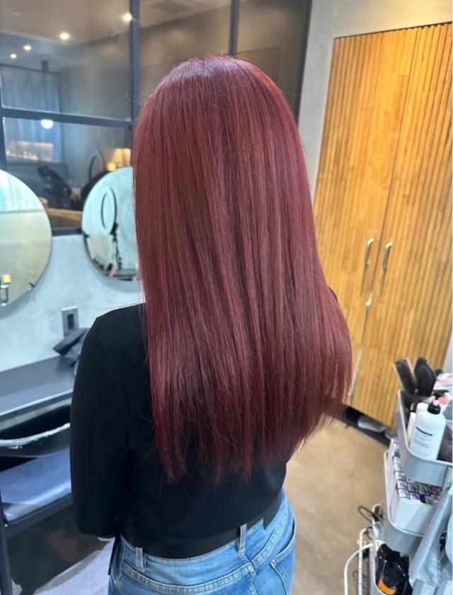 【高発色で鮮やかな髪色に💡】🫧✂️カット+ブリーチ+クオルシアカラー🫧