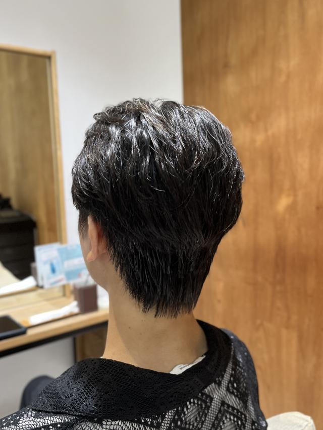 メンズカット+パーマ☘️