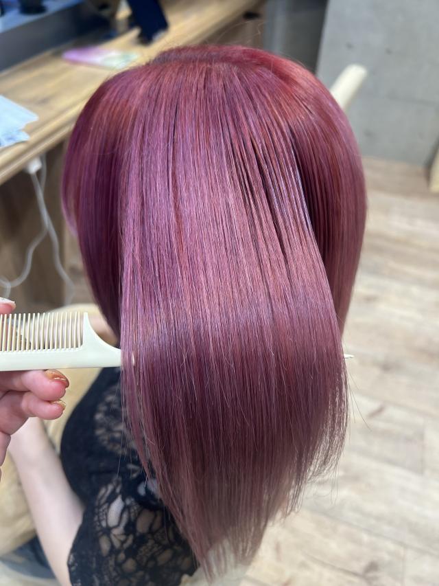 【❤️🔥モデカ限定クーポン❤️🔥】🌼カット+透明感ワンカラー+うるつやトリートメント🌼