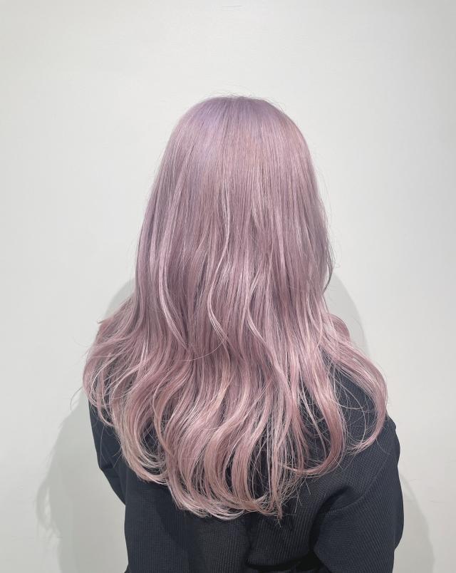 ダブルカラー+トリートメント+毛先カット✂️