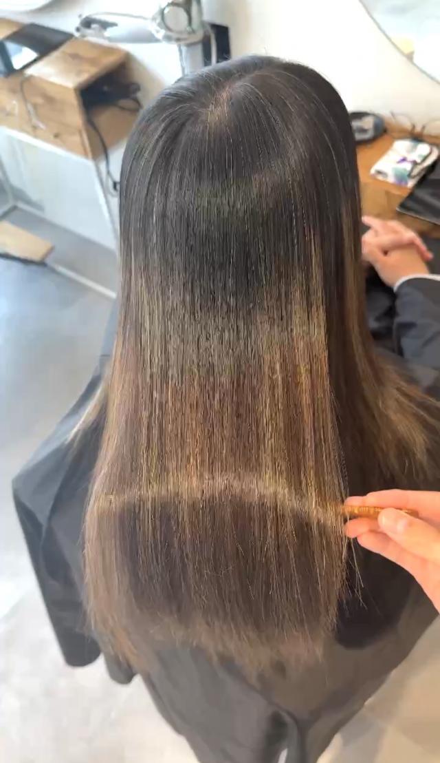 縮毛矯正モデル