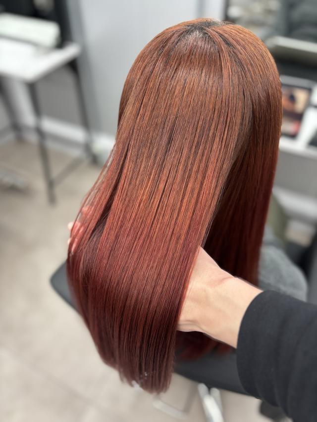 髪質改善ストレート