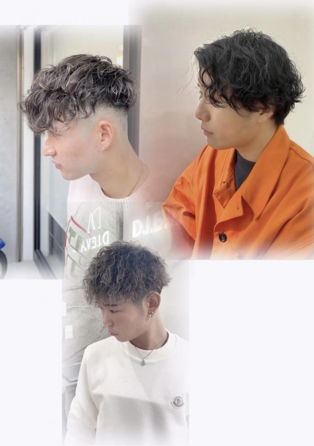 👑メンズ特化クーポン👑カット+デザインパーマ+TOKIO4STEPTR✨