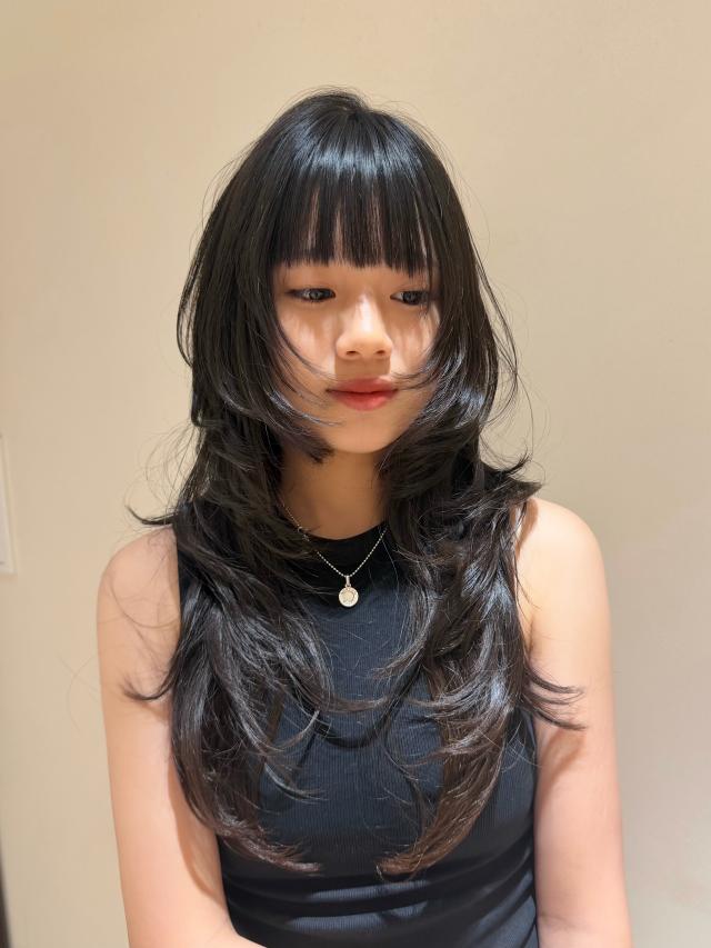 【1名様限定✨️】ハッシュカット🧏♀️🖤 #似合わせカット🪄🫧 #ハッシュカット𖤐 ̖́-