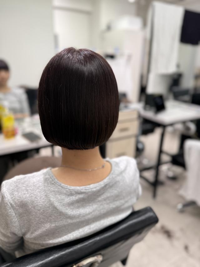 💖切りっぱなしボブカット➕頭皮ケア マイクロバブル🫧➕ワンステップトリートメント🪞