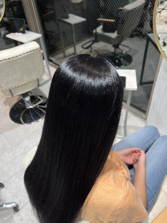 髪質改善ストレート 周りから褒められる美髪を作れます!