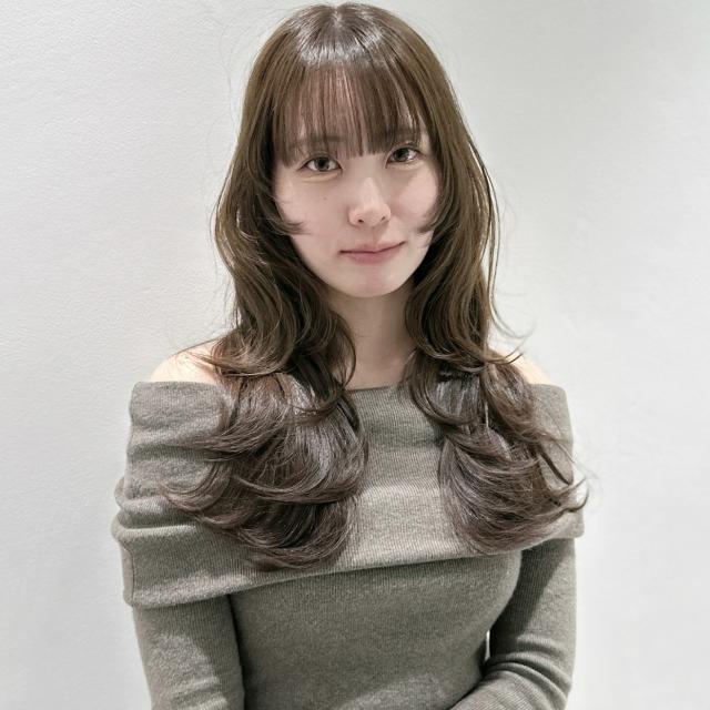 (ロング胸下〜胸上ぐらいの長さでレイヤーカットスタイルのみ)ブリーチ無しWカラー+似合わせカット+高保湿トリートメント 9月16日18時募集中◎ ⚠︎撮影経験があり撮影させて頂ける方のみのご案内となります