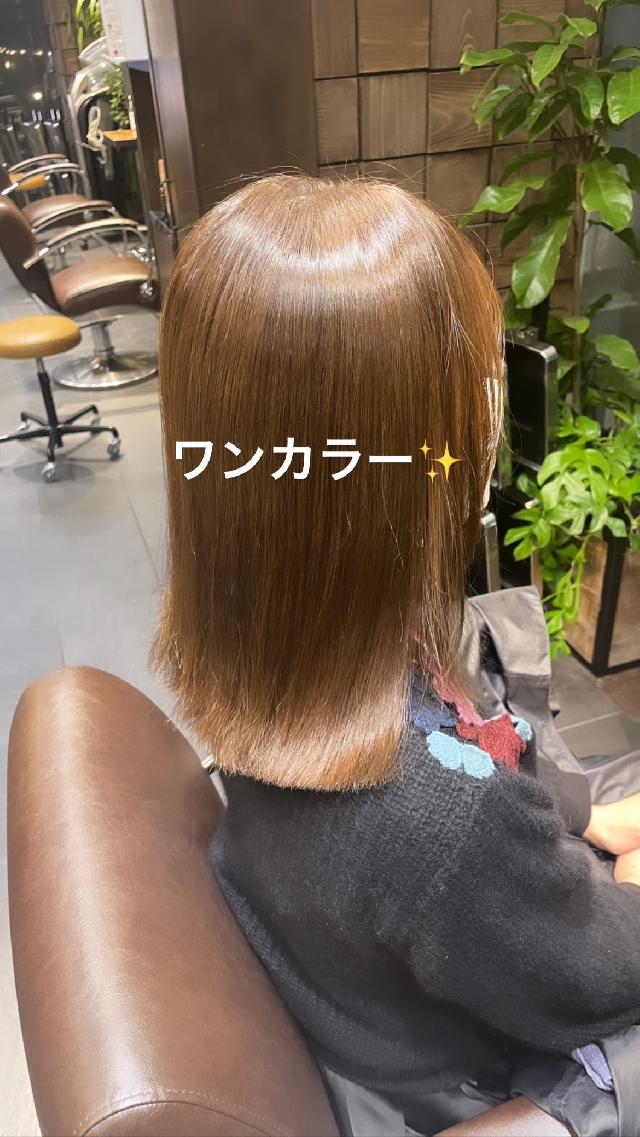 平日20:00~最高級処理剤付きワンカラー