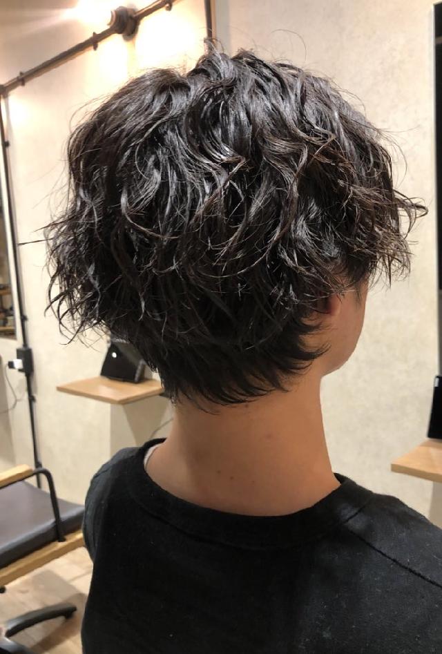 カット+特殊パーマ(クリームパーマ)