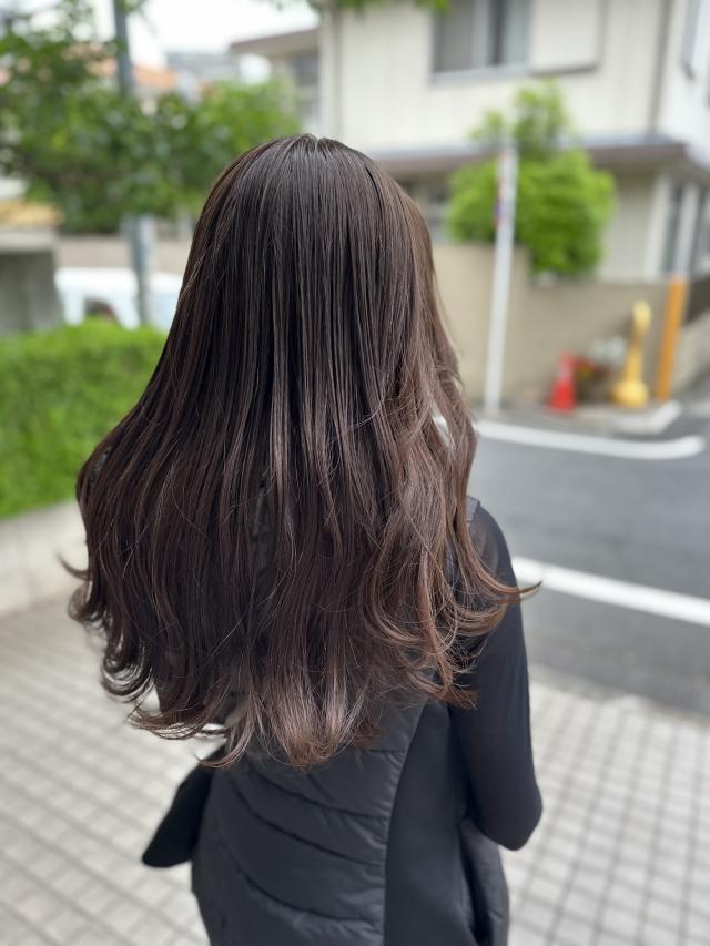 骨格矯正カット+高補修ケアカラー