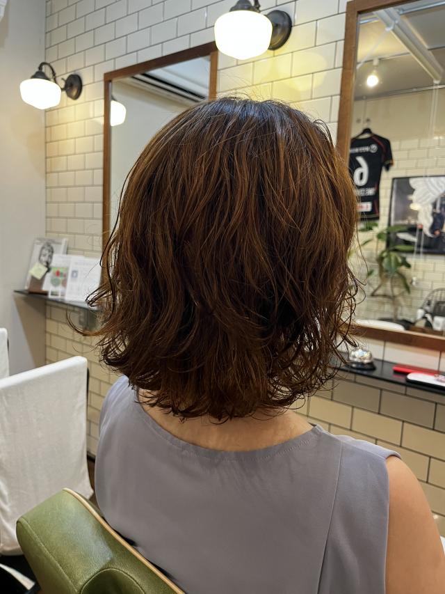 コテ巻き苦手な方、お悩み改善パーマ✨似合わせカット+パーマ+うる艶トリートメント✨