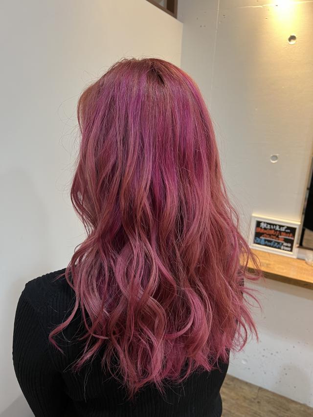 ブリーチ込み艶カラー✨✨