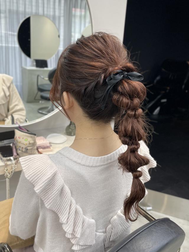 ヘアセット(メイク)
