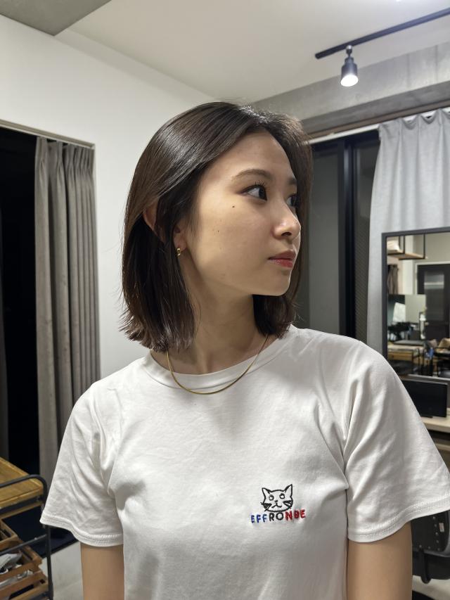 ボブカット(3cm以上)+特別3stepトリートメントモデル無料(¥0)で募集中☀️✨