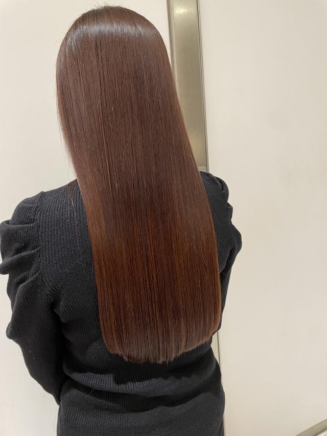 カット+ナチュラルストレートパーマ💎縮毛矯正💎