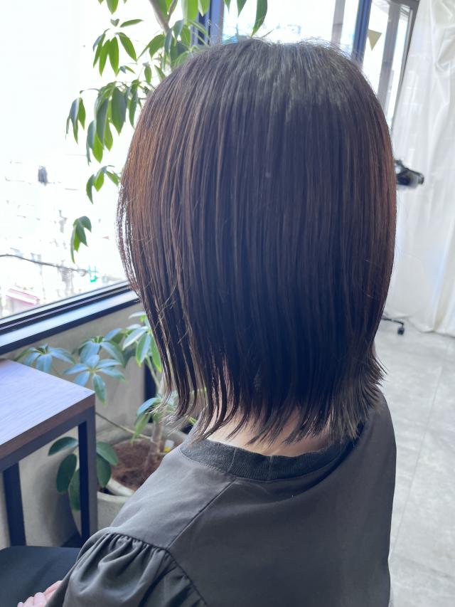 10代〜20代限定♡透明感&モテヘアカラー♡&最高級トリートメント付き❣️(肩上限定)